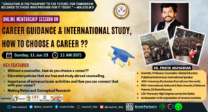 Career Guidance & International Study, how TO choose a career ??
